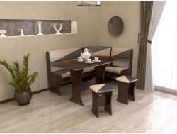 Кухонный уголок Ника-2 шампань-арабика