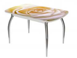 Стол обеденный Бостон триумф чайная роза