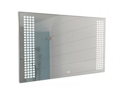 Зеркало Космо Cosmo 120 alum с подсветкой Sansa