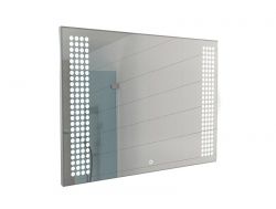 Зеркало Космо Cosmo 80 alum с подсветкой Sansa