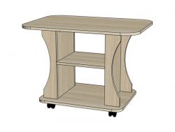 Стол журнальный Дипломат ясень шимо светлый