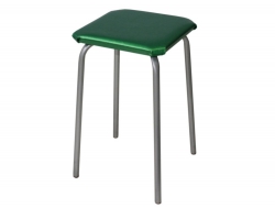 Табурет квадратный ДХ-9 цвет изумруд