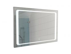 Зеркало Галакси Galaxy 100 alum с подсветкой Sansa