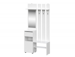 Вешалка с зеркалом Токио Серия 2