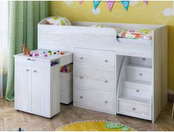 Кровать-чердак Малыш 1600 Винтерберг