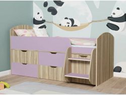 Кровать Малыш-7 Дуб сонома-ирис