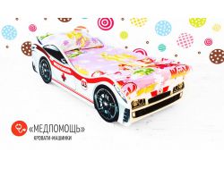 Кровать детская машина Медпомощь
