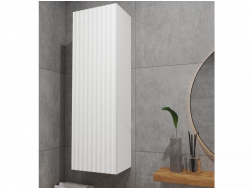 Шкаф навесной для ванной комнаты и туалета MH5 Белый глянец