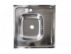Кухонная мойка накладная Ukinox ECO600.600 L