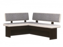 Кухонный уголок Парма венге, ткань серая