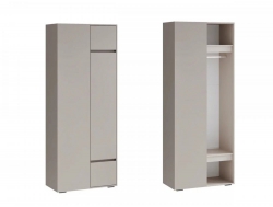 Шкаф угловой левый Прага ЛДСП Кашемир