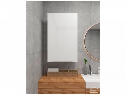 Шкаф навесной для ванной комнаты и туалета MH19 Софт лотос