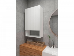 Шкаф навесной для ванной комнаты и туалета MH27 Софт лотос