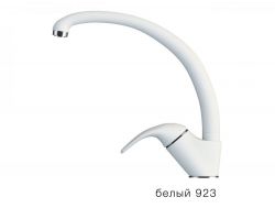 Смеситель для кухни высокий Эко Tolero Белый 923